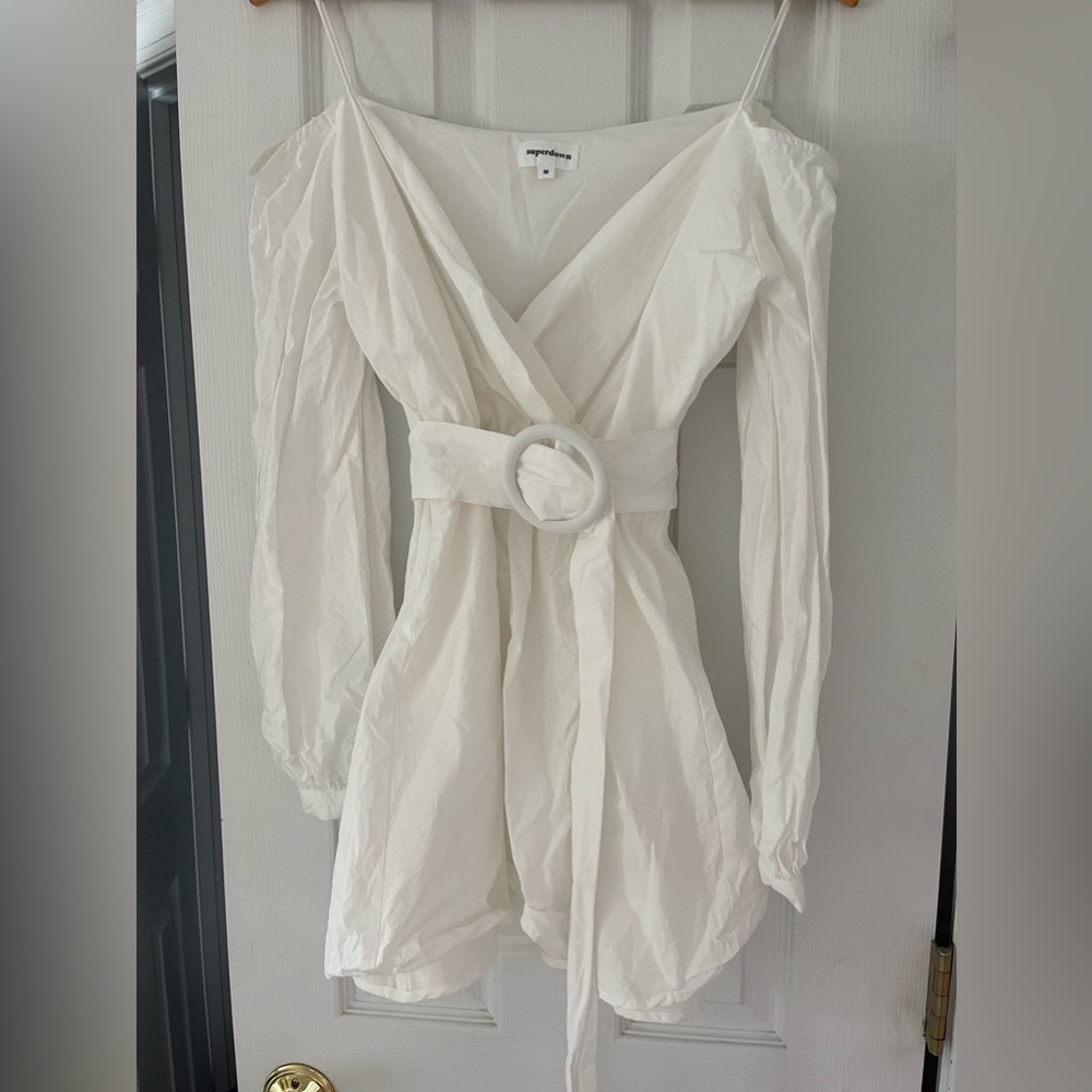 Superdown dress with belt